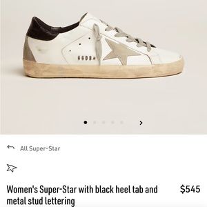 Golden Goose Super-Star Sneakers size 39